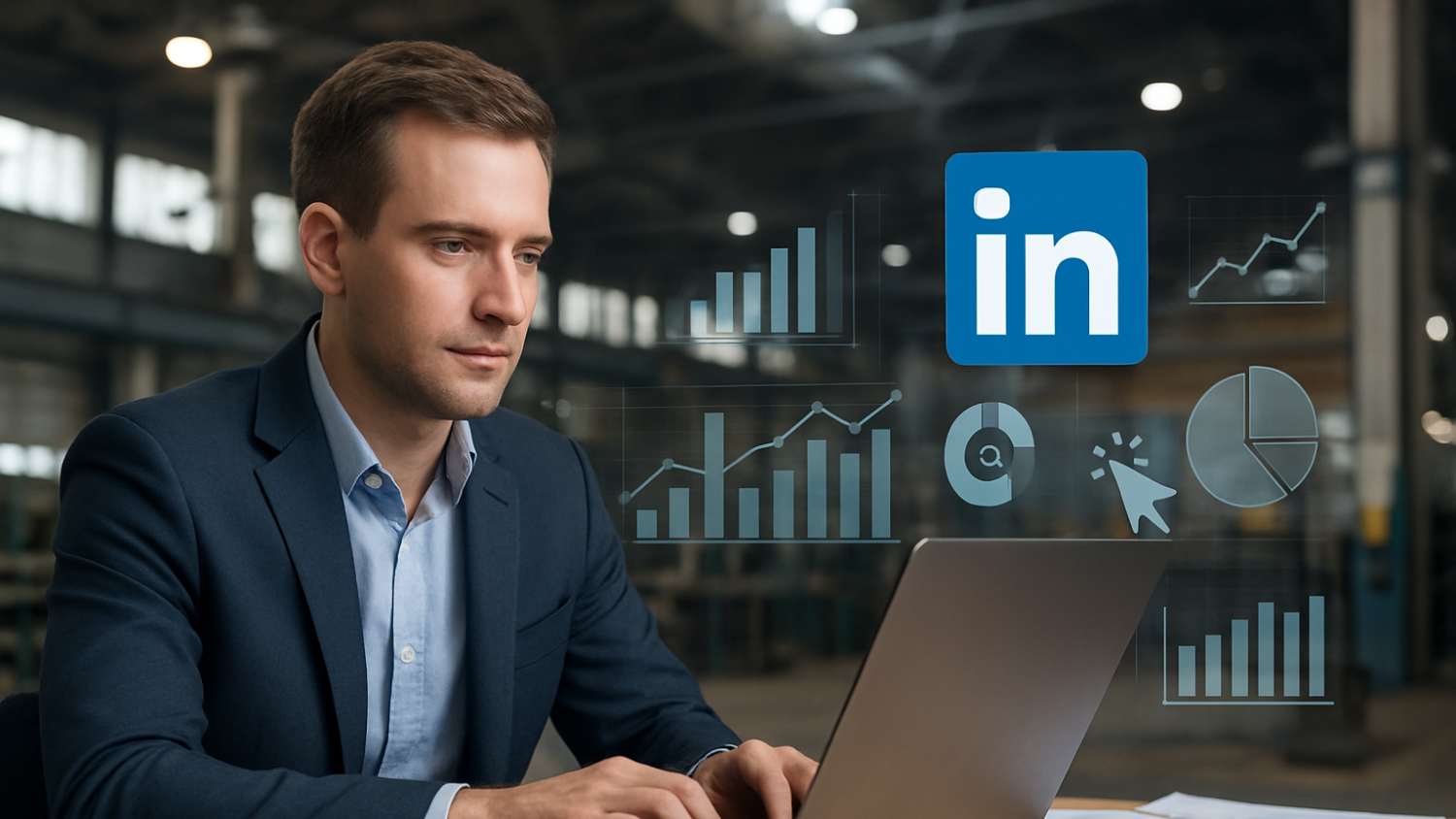 Linkedin ads para indústria